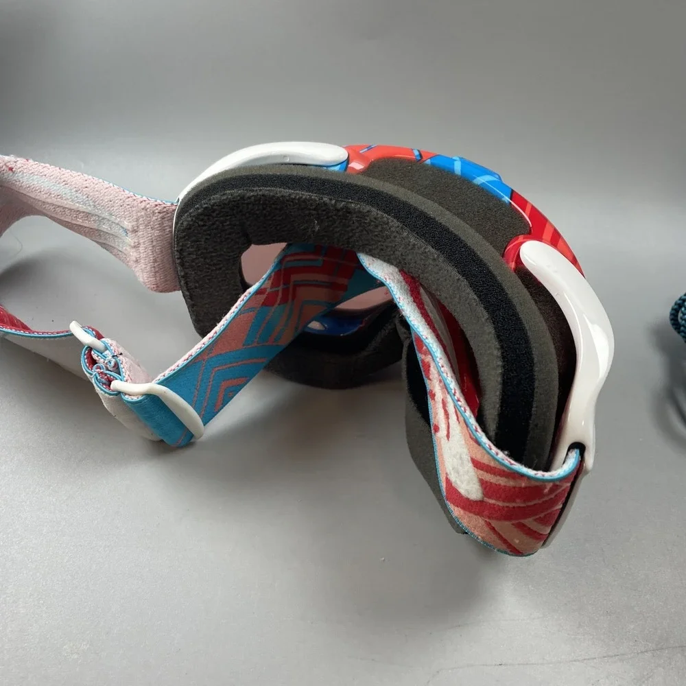 OAKLEY SPLICE BLUE RED TEXT /H.I. PERSIMMON SNOW GOGGLE